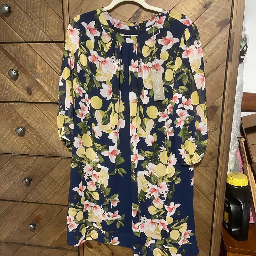 New York and Company Eva Mendes Large Floral Dress